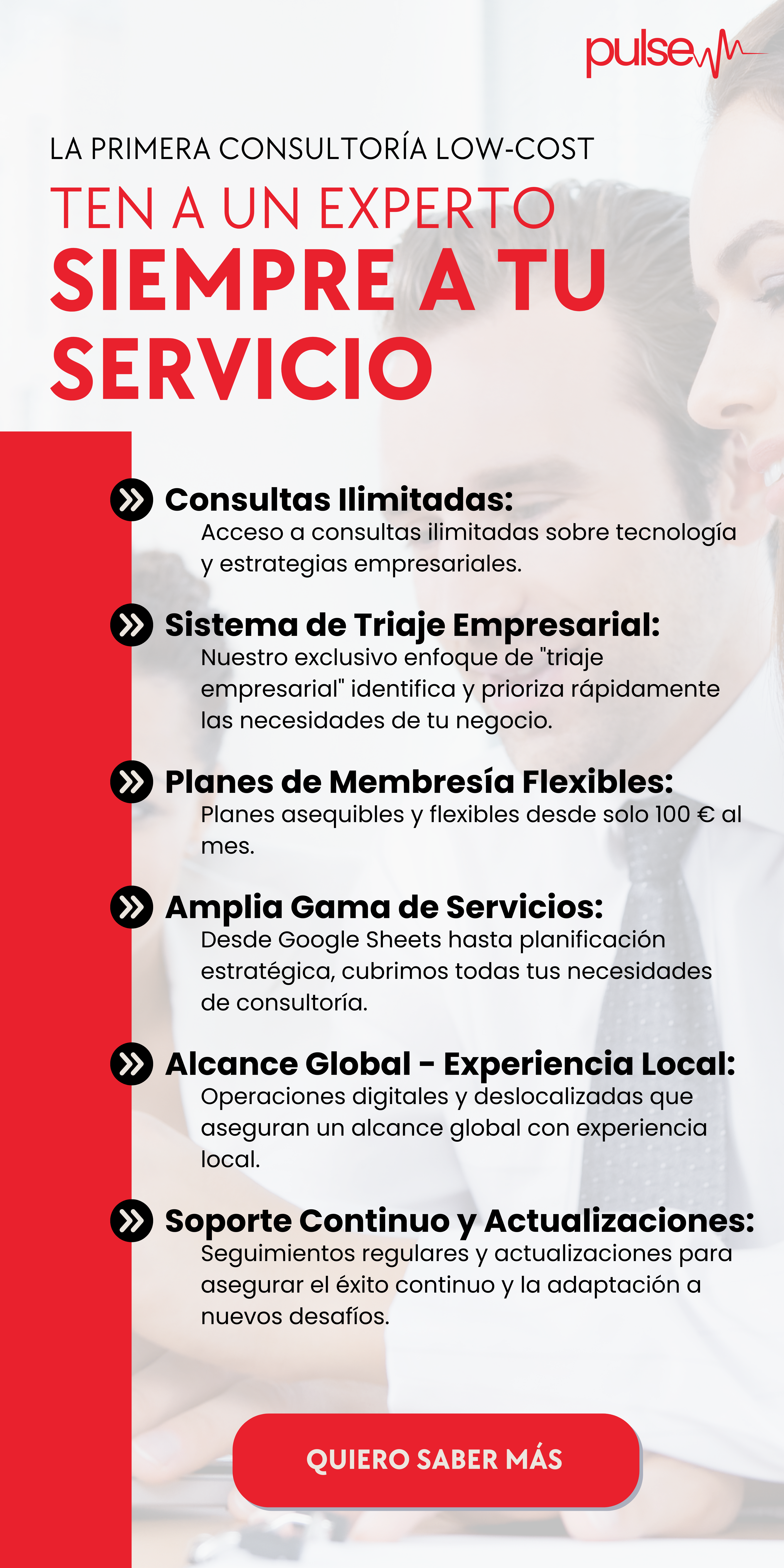 Pulse - Consultoría low-cost por membresía